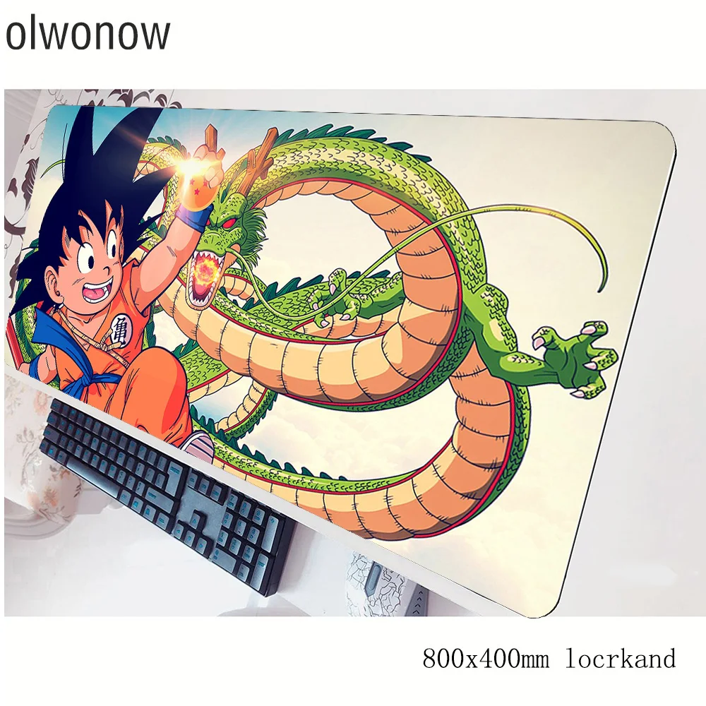 Dragon Ball Коврик для мыши большой коврик для мышь Notbook коврик для компьютерной 80x40 см игровой коврик геймер для ноутбука 80x40 см Коврик для мыши