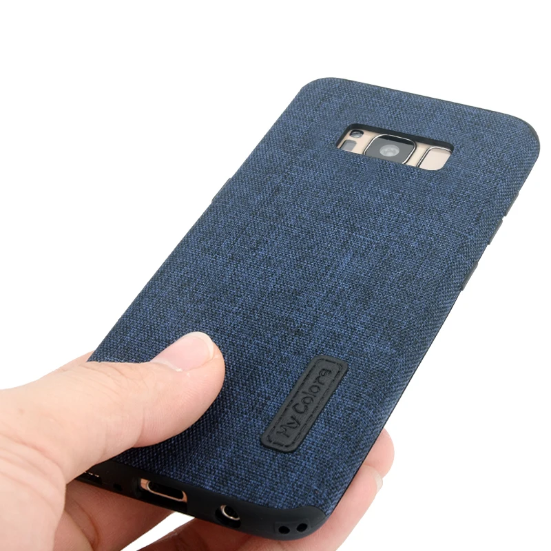 MLLSE Cloth Phone Case For Samsung Galaxy S8 S8 Plus Fashion Linen Cloth & Soft TPU Anti-knock Cover Fo Galaxy Note 8 Shell Capa (3)