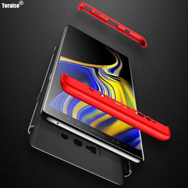 

Toraise For Samsung Galaxy Note 9 Case Note9 360 Full Protection + Ultra Thin Protective Cover Case For Samsung Note 9 Coque