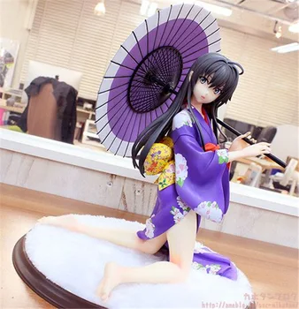 

NEW hot 18cm My Teen Romantic Comedy SNAFU Yukinoshita Yukino kimono Action figure toys collection doll Christmas gift with box