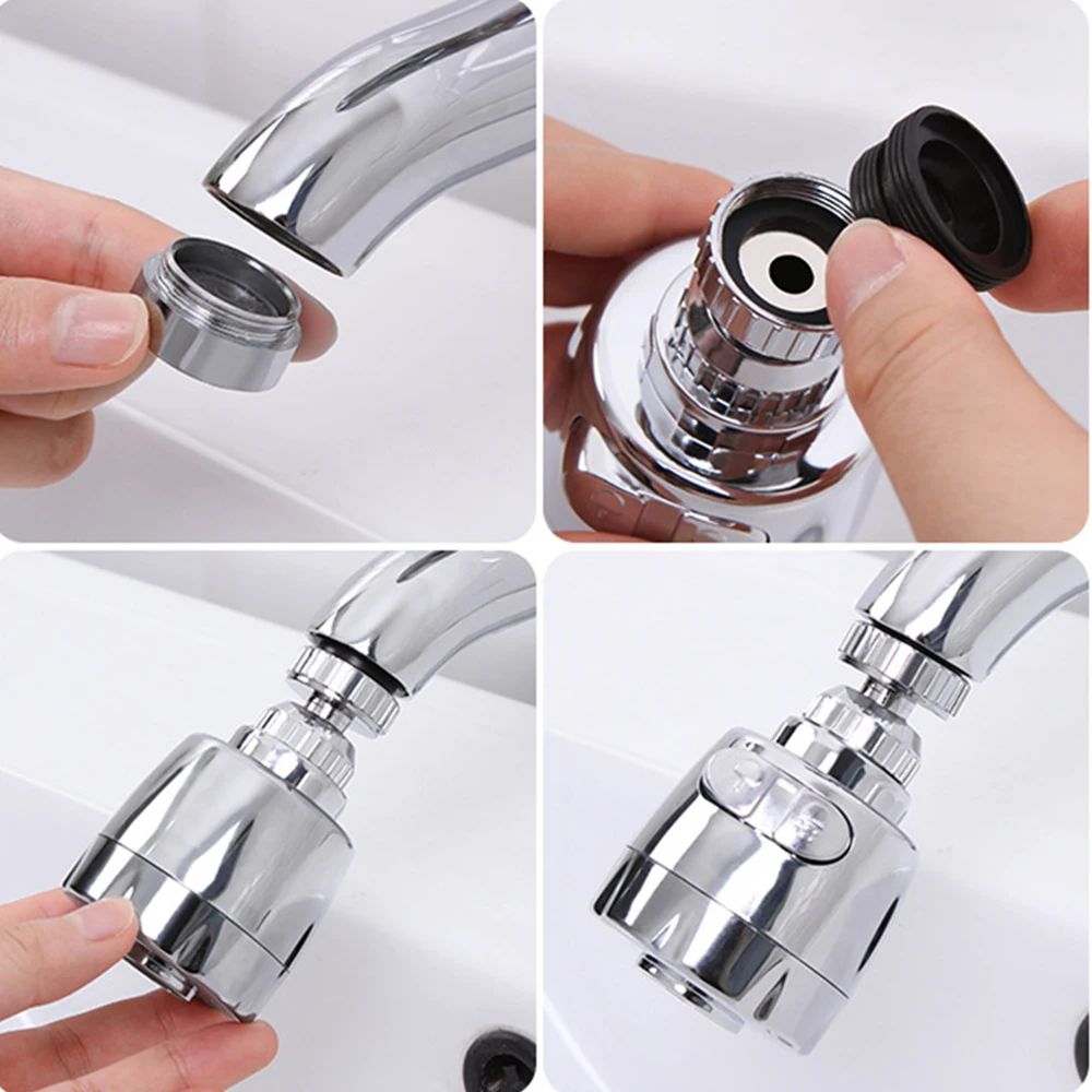Useful 360 degree Rotatable Bathroom Kitchen Accessories Water Saver 3 Modes Water Tap Filter Faucet Extender Extenders Booster Useful 360 degree Rotatable Bathroom Kitchen Accessories Water Saver 3 Modes Water Tap Filter Faucet Extender Extenders Booster