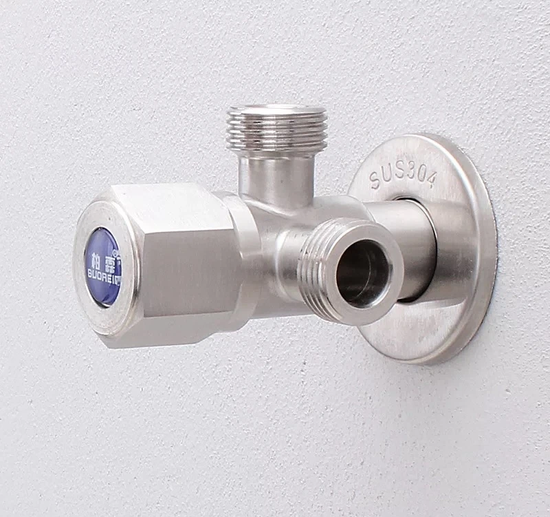 

1way 2way 3way 304 Stainless Steel Angle Valve G1/2 Water Heater Toilet Inlet Water Stop Valve Faucet Shower Faucet Tap Room