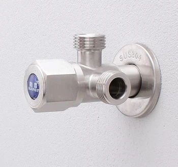 

1way 2way 3way 304 Stainless Steel Angle Valve G1/2 Water Heater Toilet Inlet Water Stop Valve Faucet Shower Faucet Tap Room