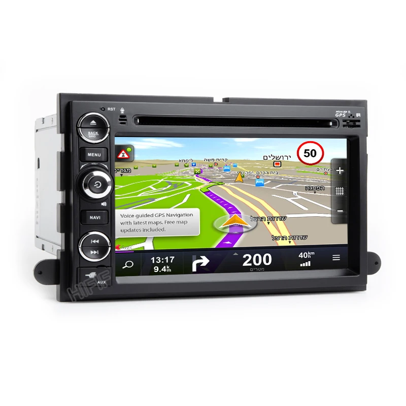 Excellent 2 Din Car DVD Player GPS Navigation for Ford F150 F250 F350 F450 Mustang Fusion Explorer Edge Escape Mercury 2005 2007 Screen 4G 5