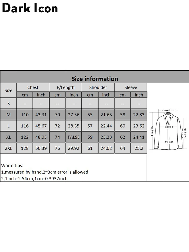 Dark Icon Jacquard Pullover Sweater Men Crew Neck Hip Hop Sweaters Streetwear Cloth Men