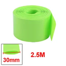 Uxcell 30mm Flat Width 2.5M Length PVC Heat Shrink Tube Green for 18650 Batteries Insulation casing Heat shrink Hot Sale 1PCS цена Uxcell 30mm Flat Width 2.5M Length PVC Heat Shrink Tube Green for 18650 Batteries Insulation casing Heat shrink Hot Sale 1PCS цены онлайн
