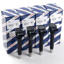 4x Bobina De Ignição vela de Ignição Original Genuíno Para VW Audi Seat Skoda 2.0TSI 2.0L 2.5L Turbo