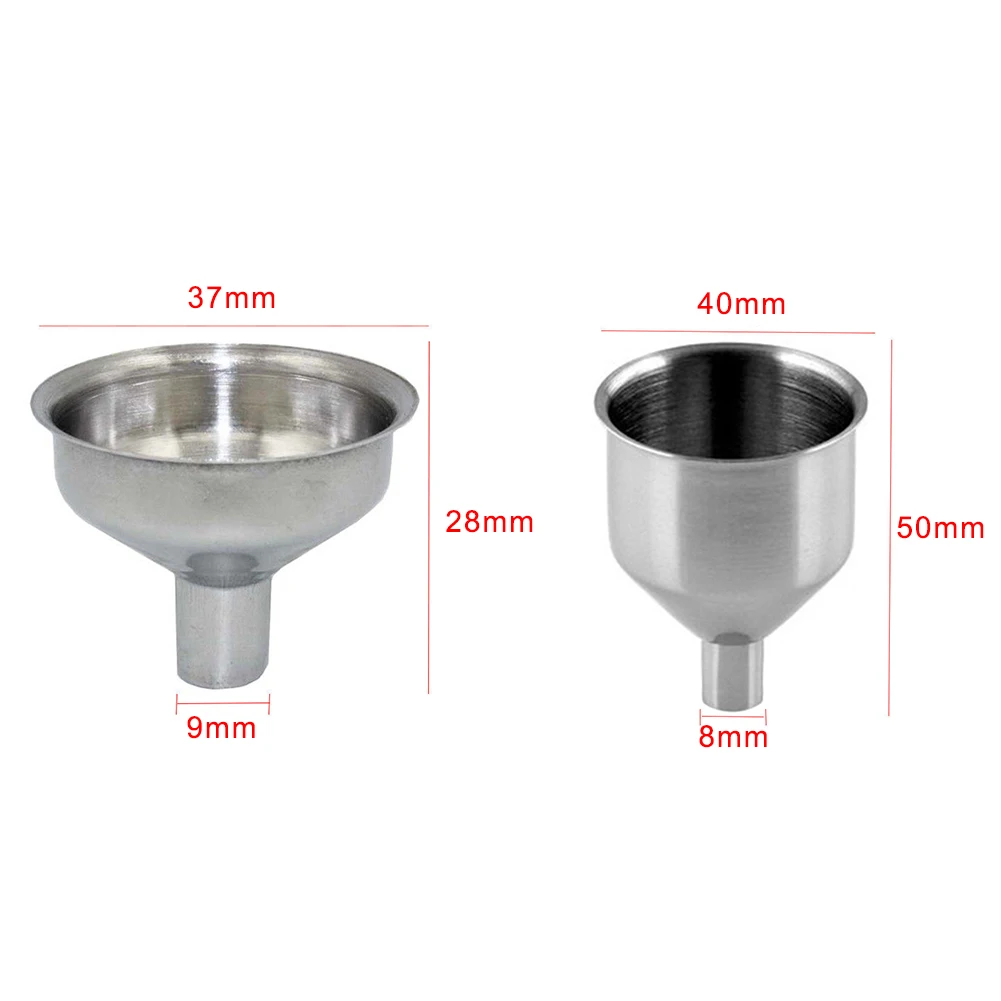 Удобный компактный Хоппер жидкостный инструмент из нержавеющей стали анти-ржавчины износостойкая Воронка для бутылочек эфирного масла фляги