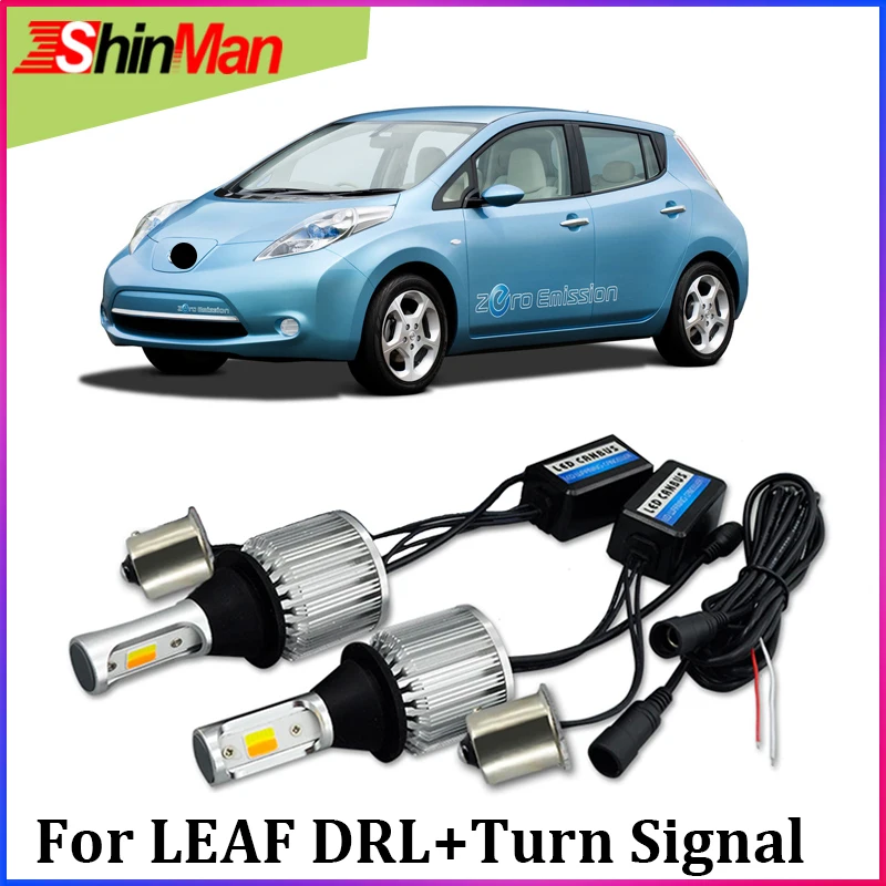 

ShinMan 30w CAR LED light day light driving lights Front Turn light For Nissan LEAF Leaf 2011-2015