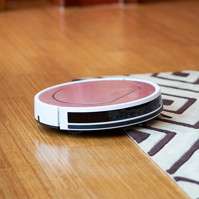 ILIFE V7s Plus Robot Vacuum Cleaner Sweep&Wet Mop Simultaneously with Roller Brush for Hard Floor 120min Run Time Reservation