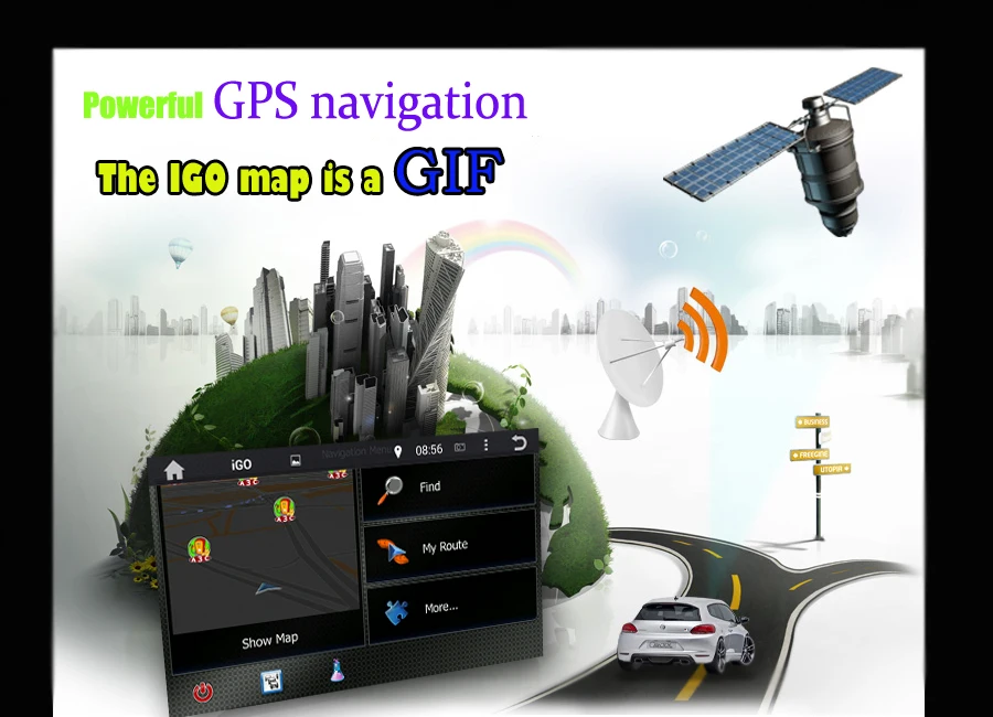 2 гб озу Android 7 1 автомобильный мультимедийный DVD плеер GPS карта WIFI BT RDS радио DVR