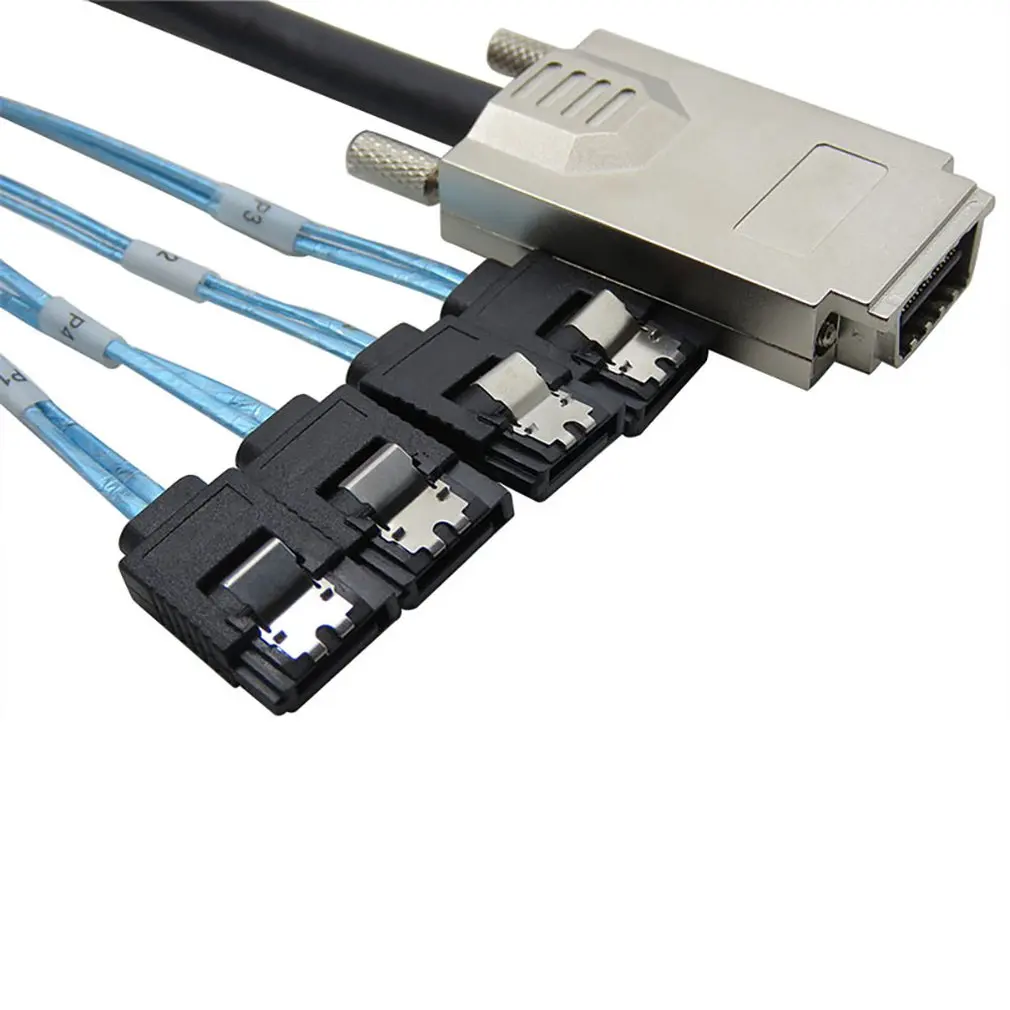 Мини Sas Sff-8470 тяговое кольцо To4 Sata жесткий диск серверный кабель
