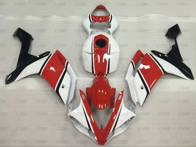 YZF1000 R1 2008 Обтекатели YZFR1 2007 красный белый черный корпус наборы для YAMAHA 07 Abs