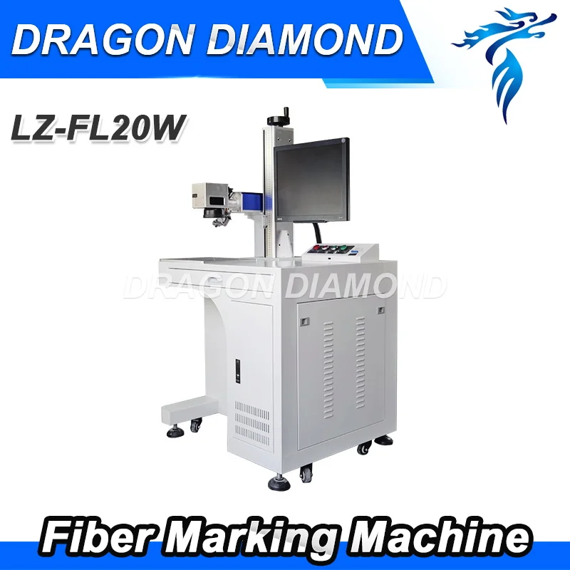 

High Quality High Speed High Accuracy Fiber Laser Marking Machine for Metal Engraving 1064nm LZ-FL20W 70x70 110x110 150x150