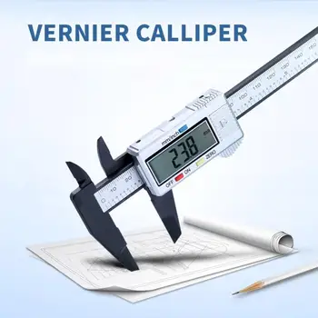 

2017 New Popular 150MM 6inch LCD Digital Electronic Vernier Caliper Gauge Micrometer O12