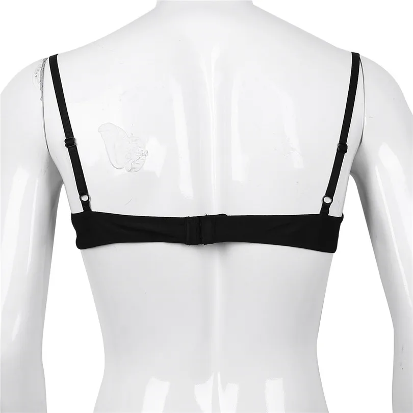 IEFiEL/Новое поступление эротичное мужское белье Sexy Gay Mens Сисси Bralette гладкой ткани с