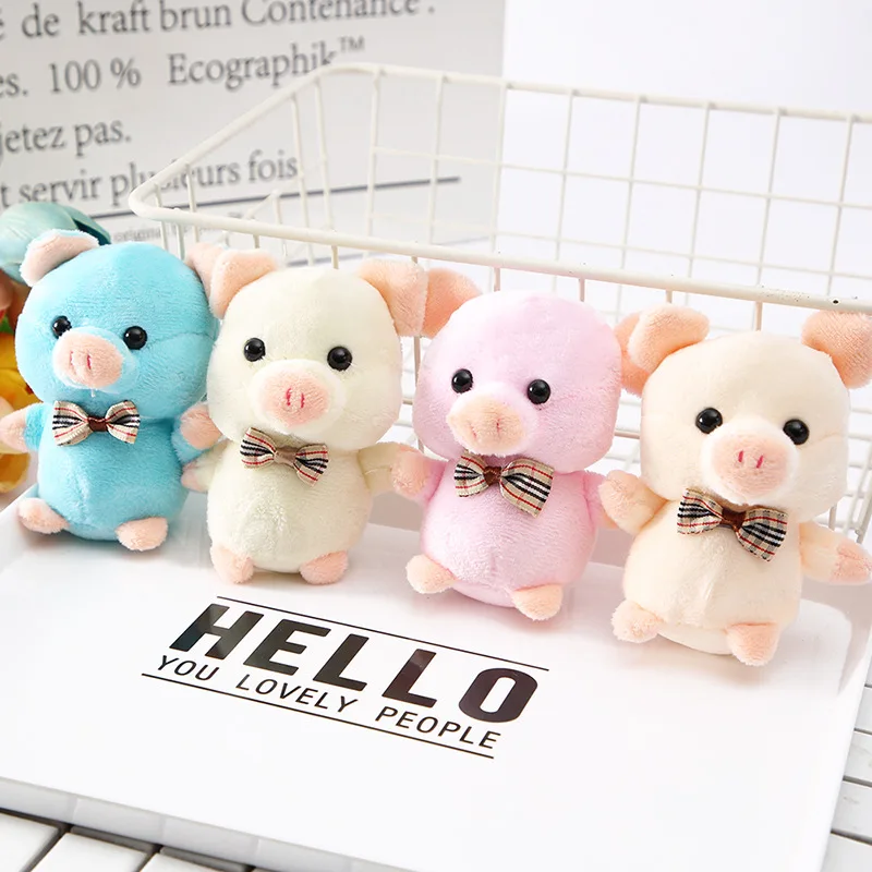 

Cute Candy Pig Keychain Anime Keychain Car Plush Key Keychains Key Ring Holder Key Pendant for Bag Backpack Gifts for Women Gir