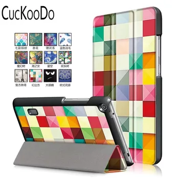 

CucKooDo Slim-Fit Leather Smart Stand Back Magnetic Cover with Auto Wake & Sleep Function for HUAWEI MediaPad T3 7.0 inch Tablet