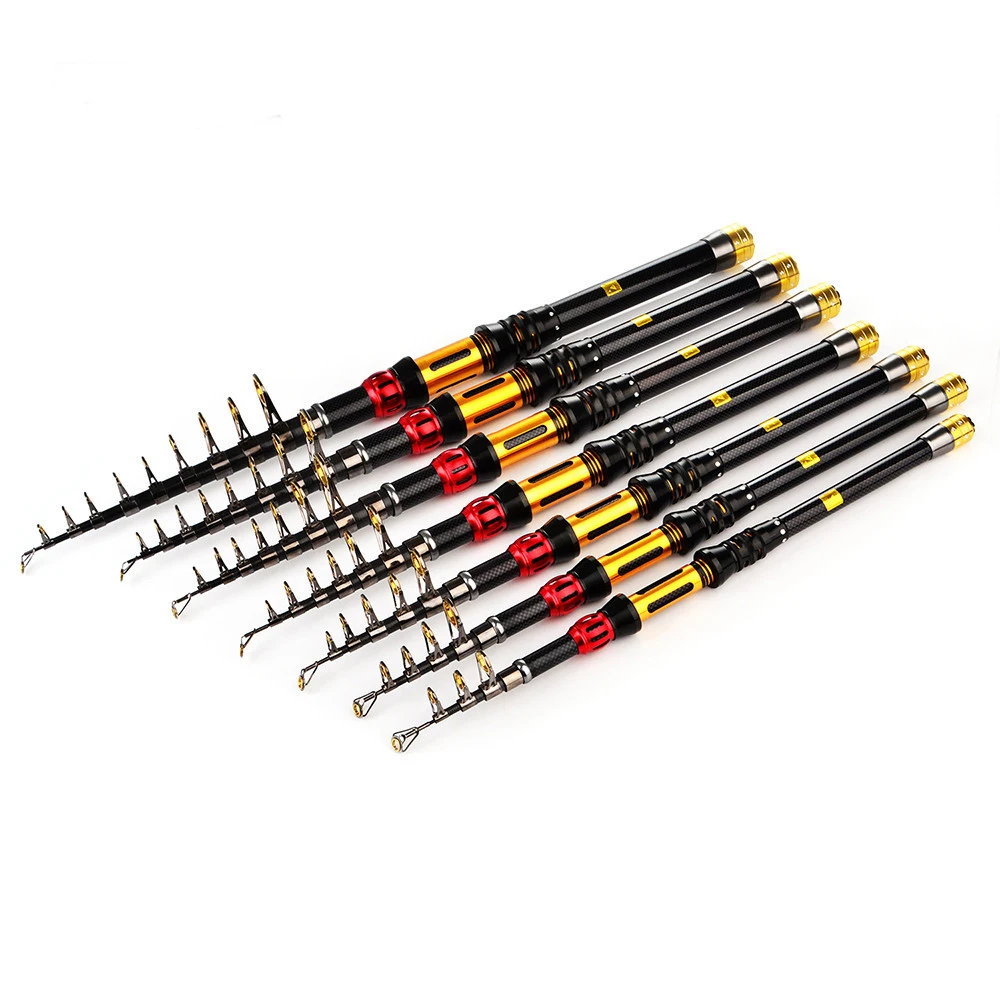 

1.8m-3.3m Carbon Jellyfish Factory Direct Super Hard Sea Rod Fishing Rod Fishing Gear Throwing Bolt Fishing Gear Free Shipping