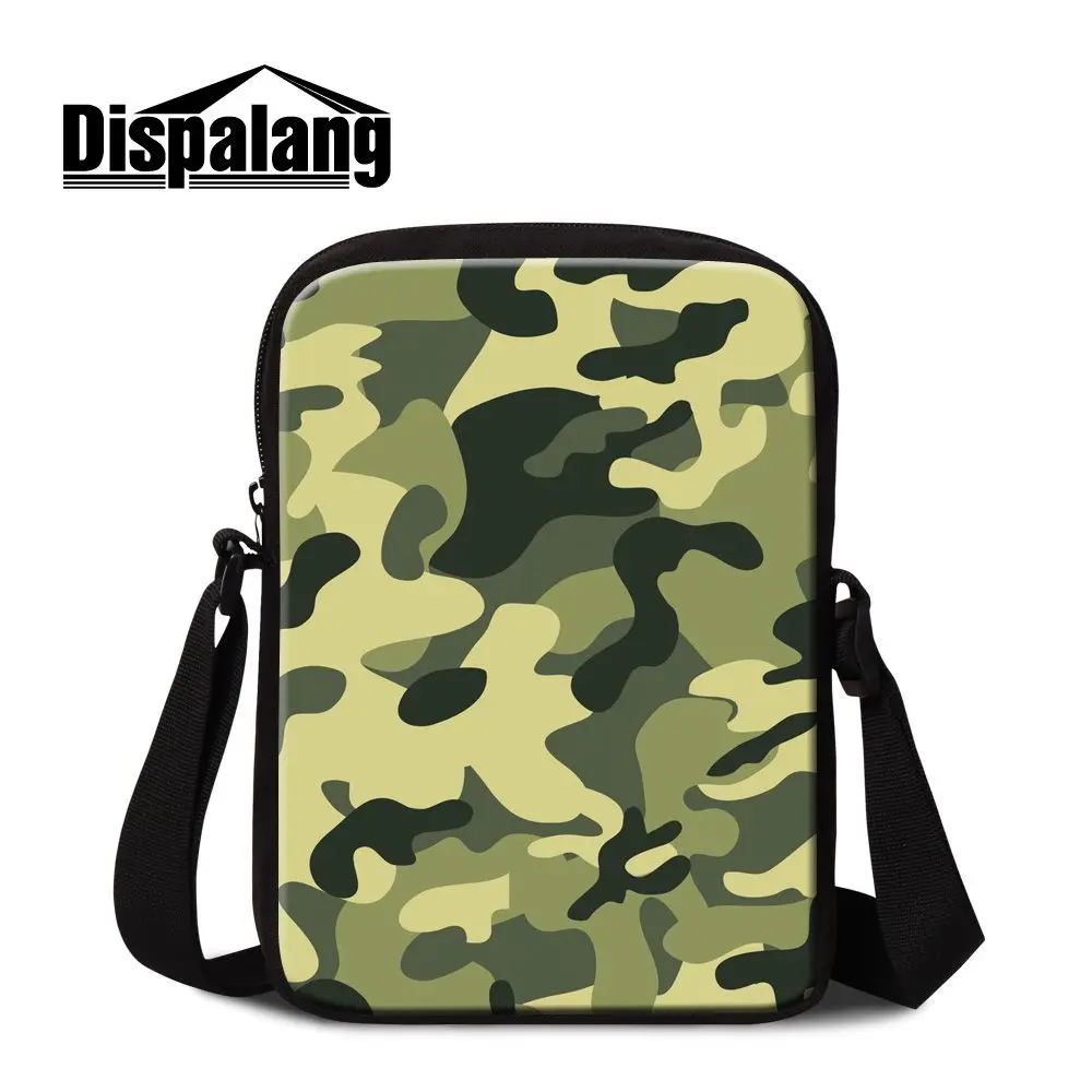 

Dispalang 2017 men classic mini messenger bags camouflage motorcycle crossbody bag over the shoulder bags spanish satchel bag