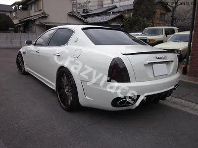 Для Maserati Quattroporte автостайлинг багажник спойлер крыло углеродного волокна 2005-2008