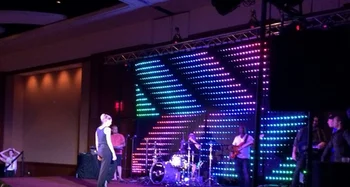 

P10cm 3m height x 6m width vision curtain for stage backdrop decoration