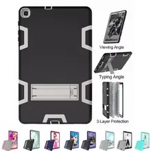 Чехол для samsung Galaxy Tab A 10,1 версия SM-T510 T510 T515 планшет сверхпрочный Гибридный детский Безопасный Прочный чехол-подставка