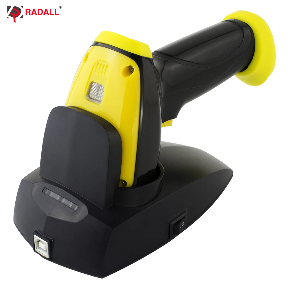 RADALL اللاسلكية QR رمز الباركود ماسحة 1D/2D IP68 للماء مع قاعدة شحن لاسلكيّة الراقية الدرجة قارئ شفرة التّعرّف RD-I8 RADALL اللاسلكية QR رمز الباركود ماسحة 1D/2D IP68 للماء مع قاعدة شحن لاسلكيّة الراقية الدرجة قارئ شفرة التّعرّف RD-I8