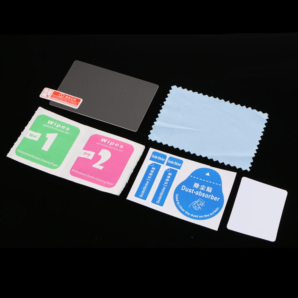 For Fujifilm X-Pro 2 LCD Display Screen Protector Set Kit Tempered Glass Film 0.33mm Ultra-thin High Sensitivity