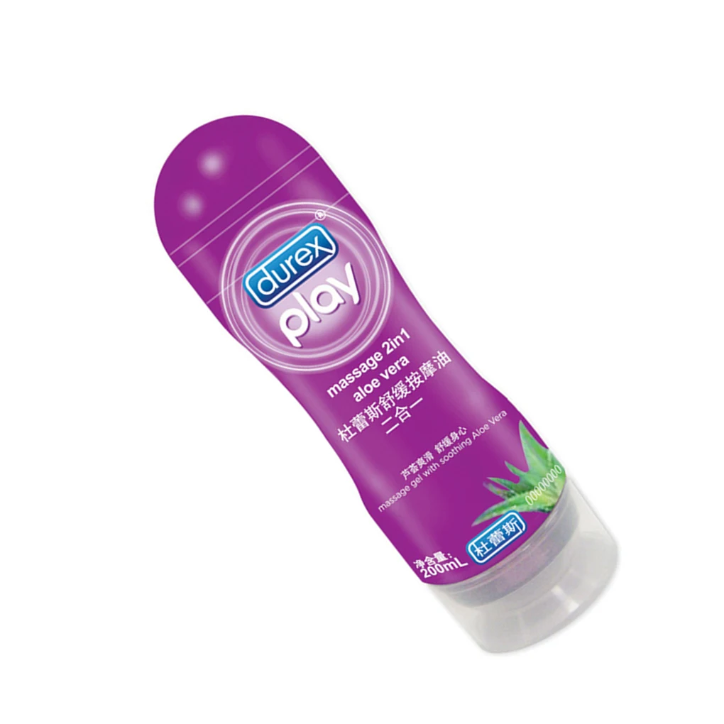 Durex Play массаж 2в1 алоэ вера смазка сглаживающая луба Массажный гель Анальная