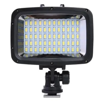 

SL-101 12W LED Diving Camera Video Fill Light Ultra Bright 60 LED lights 1800LM 5500-6000K Photography Lamp for GoPro cameras