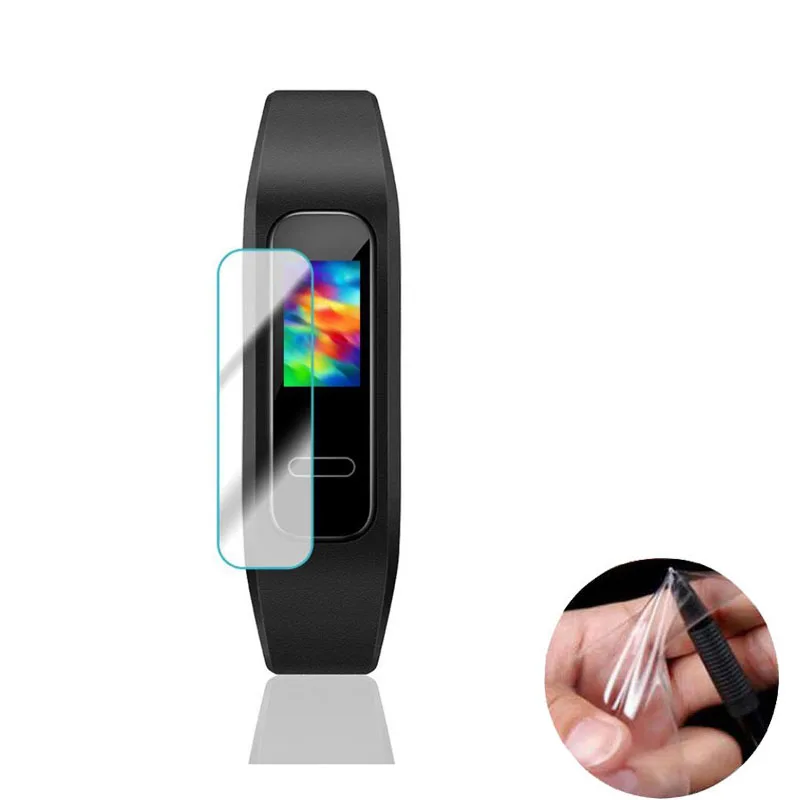 

5pcs Soft TPU Clear Protective Film For Huawei Band 3E Running Smart Wristband Watch Bracelet Full Screen Protector Cover