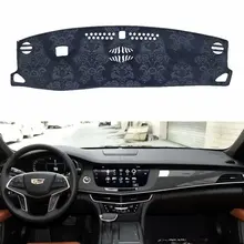 Для Cadillac CT6- фланель Dashmats Dashboard Чехлы тире колодки автомобильный коврик ковер козырек от солнца Custom