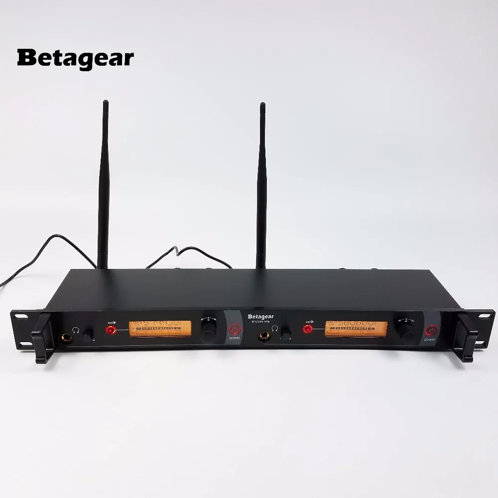 Betagear SR2050 IEM сценический монитор 2 приемника беспроводная студийная запись
