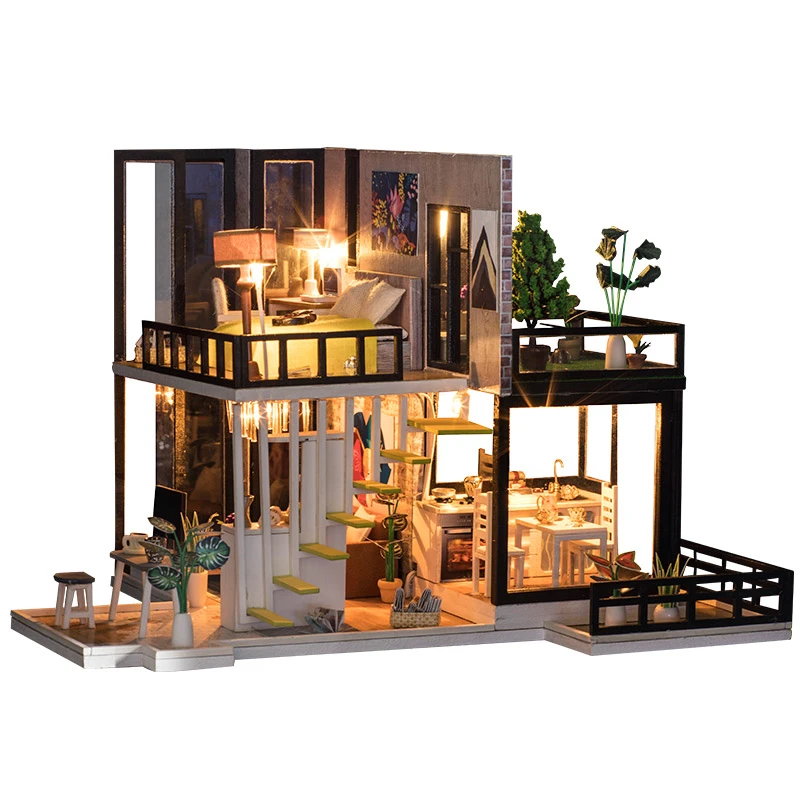 diy miniature dollhouse kitchen