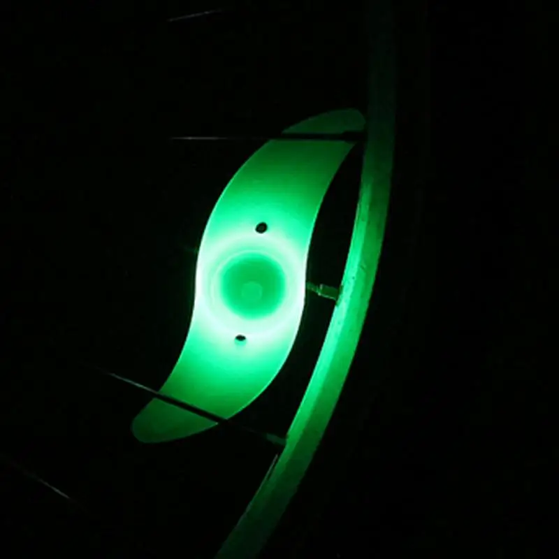 Cheap 2019 Bicycle Light with Battery Bike Accessories Bike Spoke Wheel Light Safe Bicycle lamp 3