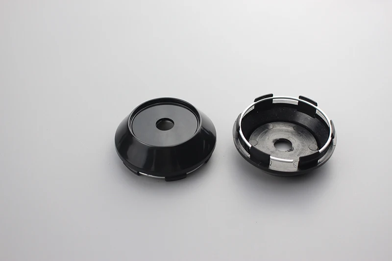 KOM 68 мм авто гоночный колпачок колеса без логотипа без значка hubcaps хром и Черный abs работа против буквы обода Центральная крышка enjoliveur roue