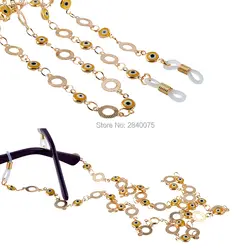 В розницу Высокое качество золотые металлические цепочки для очков чтения Модные женские солнцезащитные очки шнур аксессуары