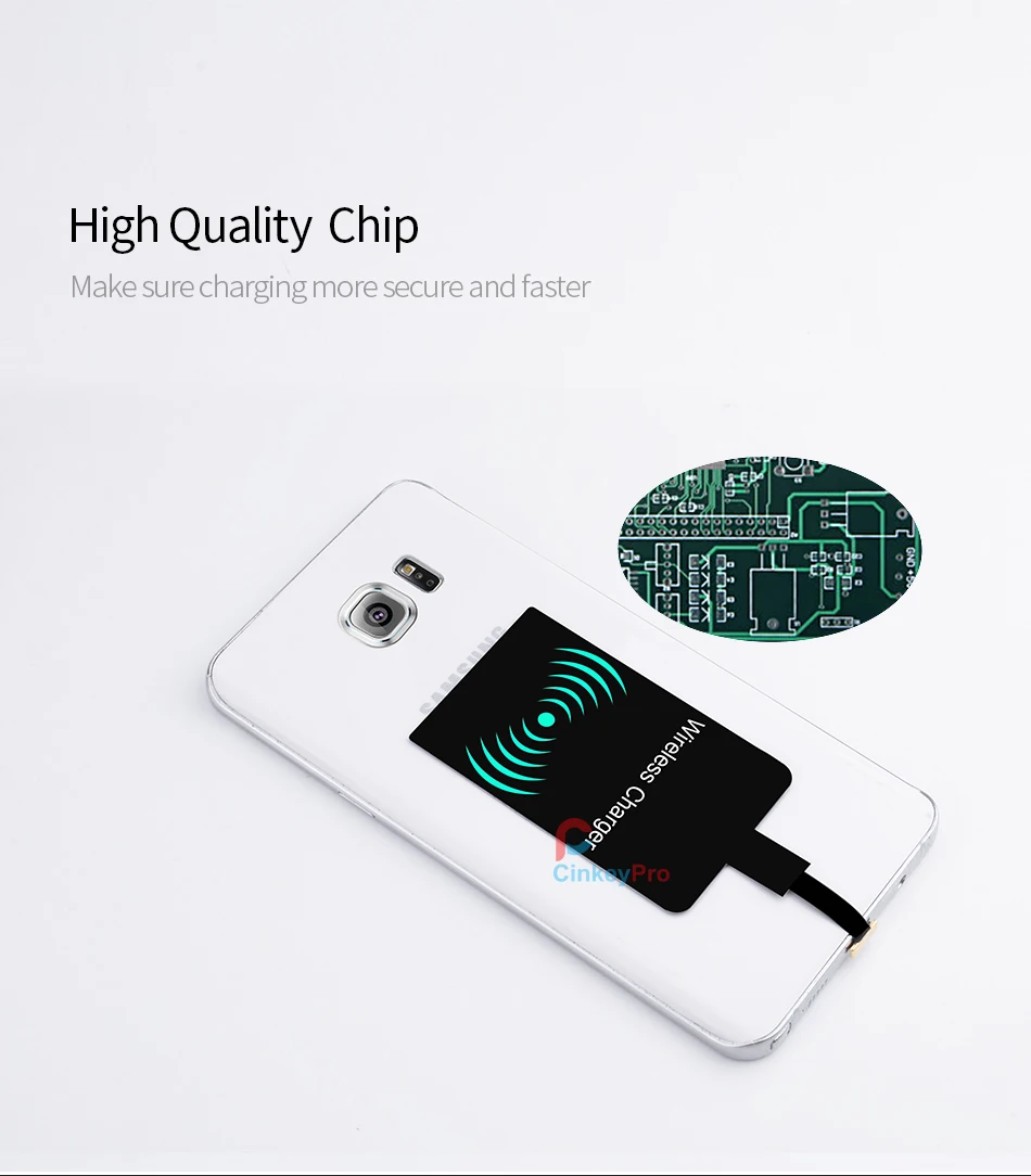 QI Wireless Charger Receiver micro usb 3