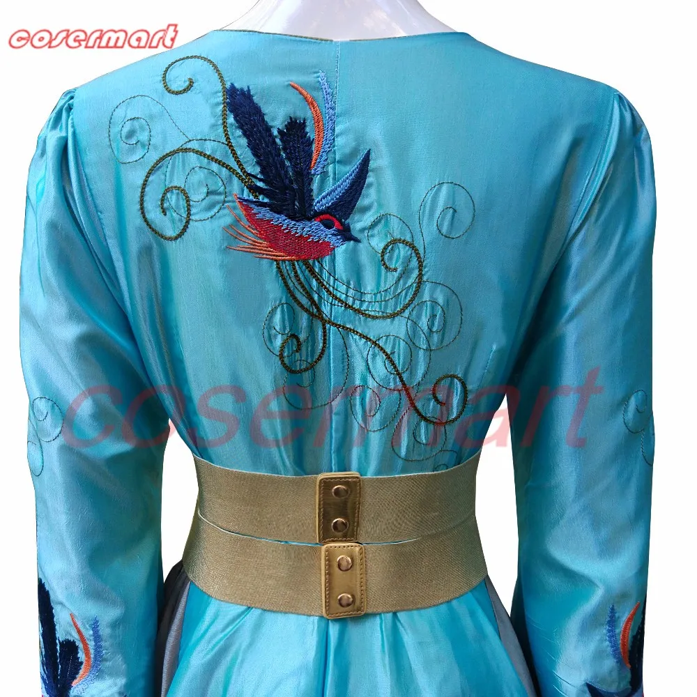 Custom Made Game of Thrones Queen Cersei Lannister Green Exclusive Dress Costume Adult Women Dance Party Cosplay Costume (9)