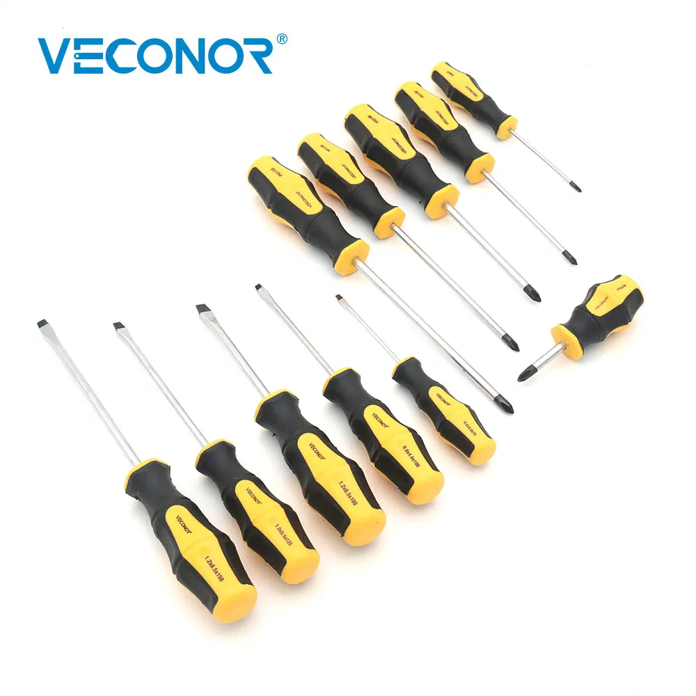 

slot type screwdriver phillipes cross head screwdriving tools household repair hand tool various sizes widely used