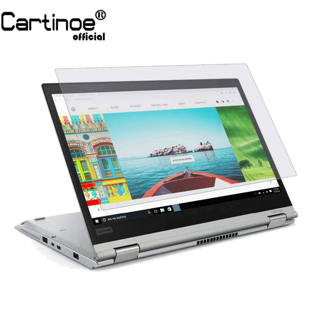 Cartinoe Universal Matte Lcd Guard Film Anti Glare Laptop Screen Protector For Lenovo Thinkpad X380 X370 Yoga Notebook 2pcs |