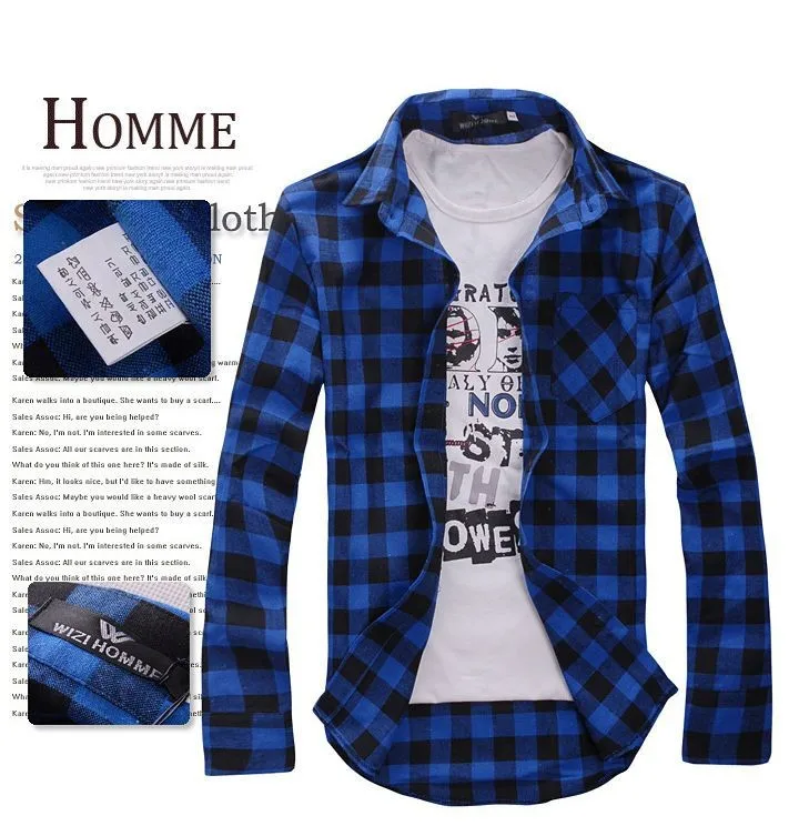 Рубашка в клетку мужские CHEMISE Homme повседневные рубашки Ropa Hombre мужские blusas Camisetas Masculinas Социальный Одежда Мужской mxb0040