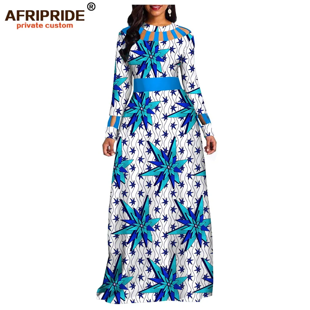 african pride maxi dress