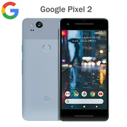 Оригинальная американская версия Google Pixel 2 Мобильный телефон 5,0 "4 Гб ОЗУ 64 Гб/128 Гб ПЗУ Восьмиядерный Snapdragon 835 Android 8,0 NFC смарт-телефон