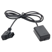 D-Tap To Np-Fw50 Dc Battery Coupler Cable For Sony A7 A7Ii A7S A7Sii A7R A7Rii Nex Series Camera