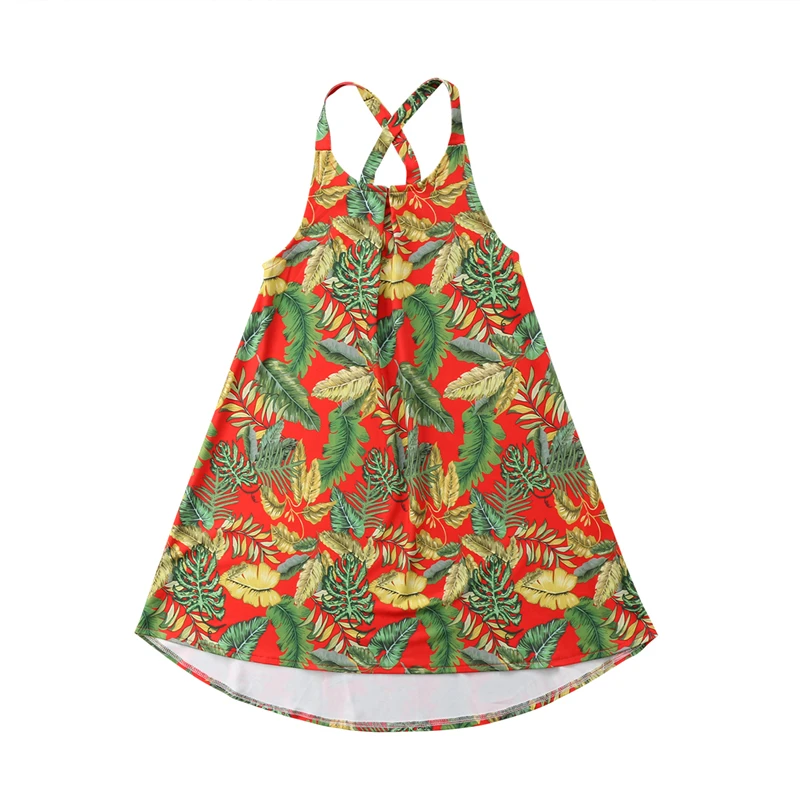 

1-5T Toddler Kids Baby Girl Floral Princess Boho Long Maxi Dress Girls Summer Party Vestidos Wedding Sleeveless Sundress Dresses