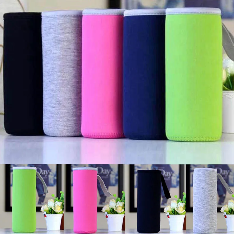 

Sport Camping Accessories Vacuum Cup Set Soft Neoprene 360ML/550ML Portable Durtable Water Bottle Cover Bag 1 PC Cup Bags