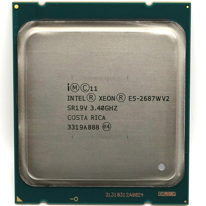 Intel Xeon E5 2687Wv2 SR19V 3.40GHz 8 Core 25MB LGA 2011 CPU E5 2687W v2 Processor|CPUs| - AliExpress