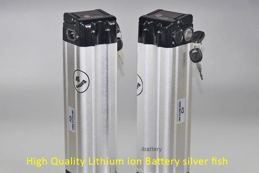 Perfect silver fish 36V 20AH Ebike Lithium ion Battery Free EU US Duty tax shipping 3